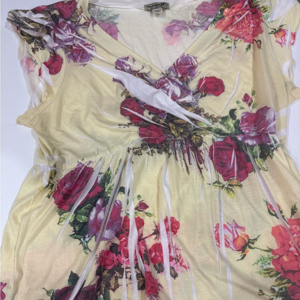 One World Floral Top